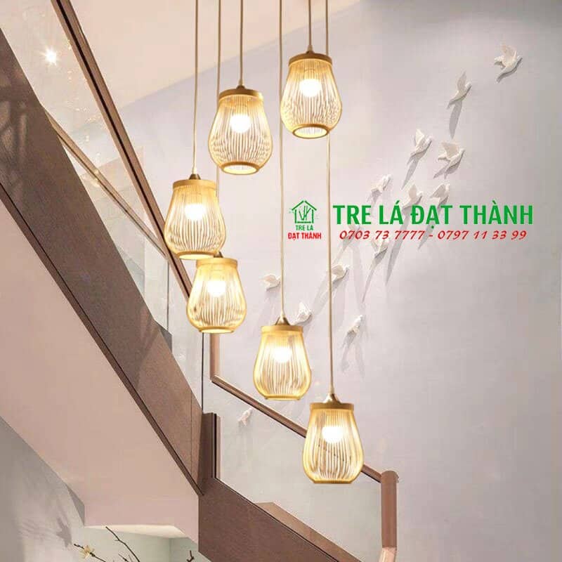 Đèn Lõi Nhỏ Thả Trần Mây Tre - DMT037